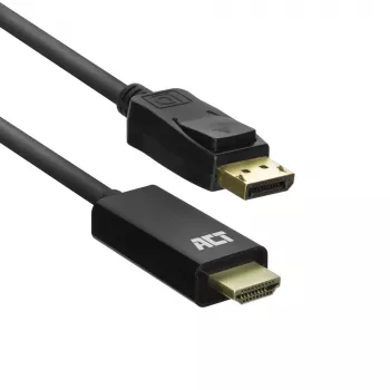 Cable adaptador DisplayPort a HDMI ACT AC7550 1,8 m