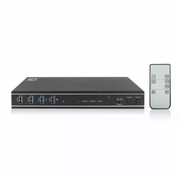 Switch KVM ACT Dual HDMI 4K@60Hz de 2 puertos, USB 3.2 Gen1 (USB 3.0)