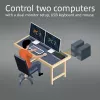 Switch KVM ACT Dual HDMI 4K@60Hz de 2 puertos, USB 3.2 Gen1 (USB 3.0)