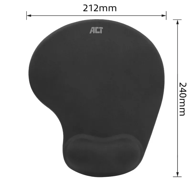 Alfombrilla de ratón ACT Ergonomic AC8010 con reposamuñecas