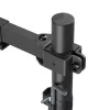 Brazo para un monitor ACT con pinza/pasacables 8 kg 10-32 pulgadas