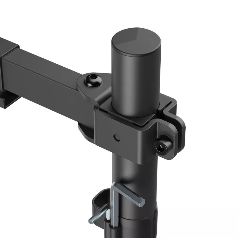 Brazo para un monitor ACT con pinza/pasacables 8 kg 10-32 pulgadas