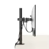 Brazo para un monitor ACT con pinza/pasacables 8 kg 10-32 pulgadas