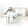 Brazo para monitor ACT con muelle de gas Oficina Negro AC8311 pinza/pasacables 9 kg