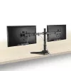 Brazo doble para monitor ACT de pie AC8320 peso máx. 16 kg pantalla mín. 33 cm pantalla máx. 81,3 cm