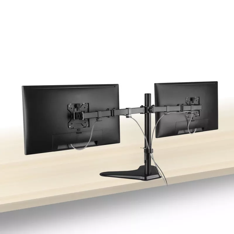 Brazo doble para monitor ACT de pie AC8320 peso máx. 16 kg pantalla mín. 33 cm pantalla máx. 81,3 cm