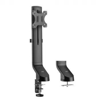 Brazo para un monitor ACT para oficina, regulación rápida de altura, con pinza/pasacables, 8 kg