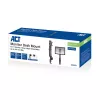 Brazo para un monitor ACT para oficina, regulación rápida de altura, con pinza/pasacables, 8 kg