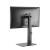 Brazo para monitor ACT de pie con muelle de gas para oficina, capacidad de carga 7 kg, 10 a 32 pulgadas