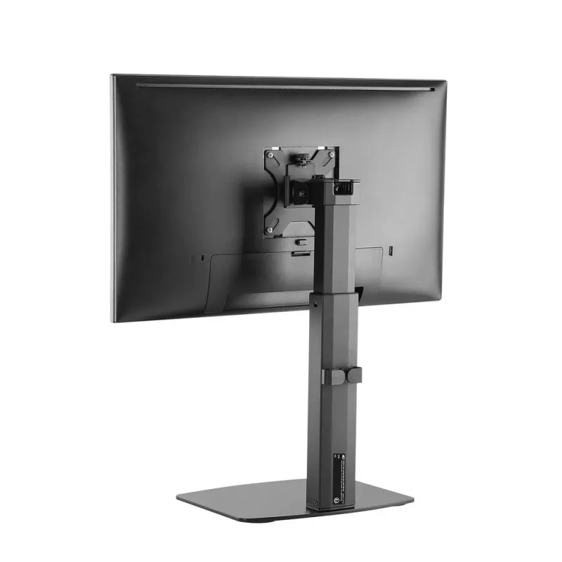 Brazo para monitor ACT de pie con muelle de gas para oficina, capacidad de carga 7 kg, 10 a 32 pulgadas