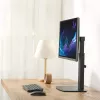 Brazo para monitor ACT de pie con muelle de gas para oficina, capacidad de carga 7 kg, 10 a 32 pulgadas