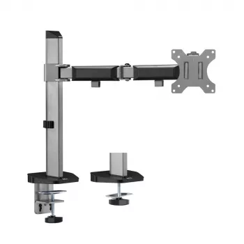 Brazo para un monitor ACT Office Plata con pinza/pasacables 9 kg 17-32 pulgadas
