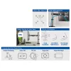 ACT AC8335 soporte de escritorio para un monitor de hasta 32 pulgadas, pinza / fijación pasante, plateado