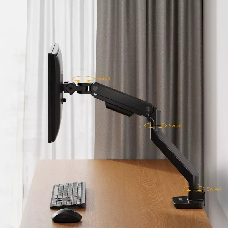 ACT AC8340 brazo para un monitor Office Premium, con resorte de gas