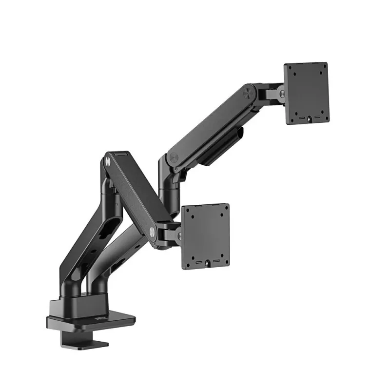 ACT AC8342 brazo para dos monitores Office Premium, con resorte de gas, 2 monitores