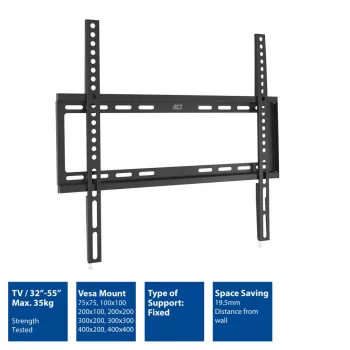 Soporte de pared para TV ACT 32