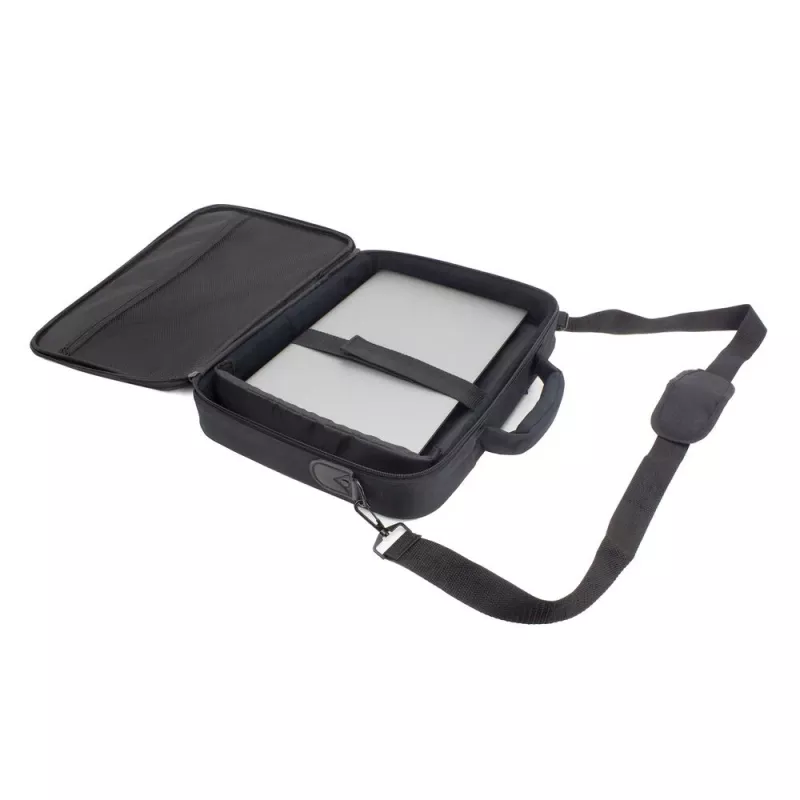 Bolsa de hombro ACT Office para portátiles de hasta 16,1 inch de botellas de plástico recicladas