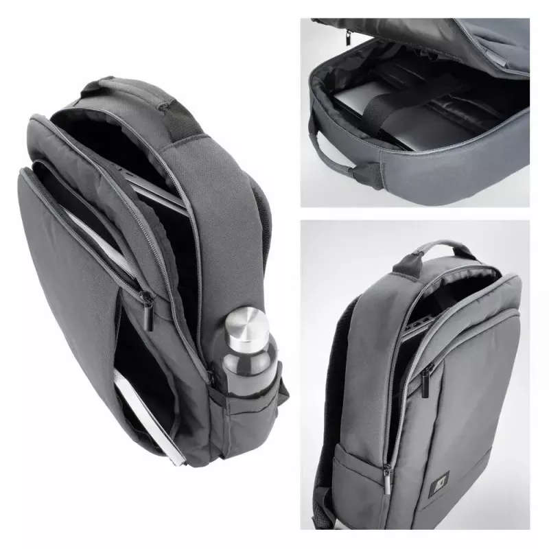 ACT AC8560 mochila casual, tereftalato de polietileno (PET), gris