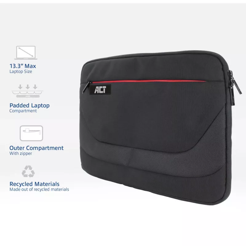 Funda para portátil ACT Suburb 13,3