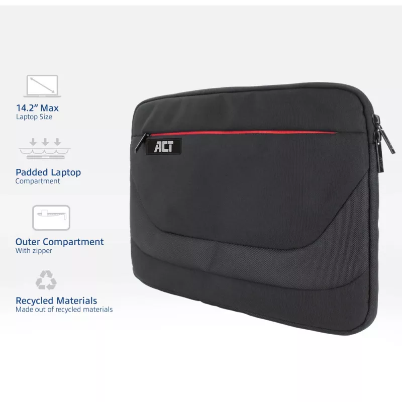 Funda para portátil ACT Suburb 35,8 cm (14,1