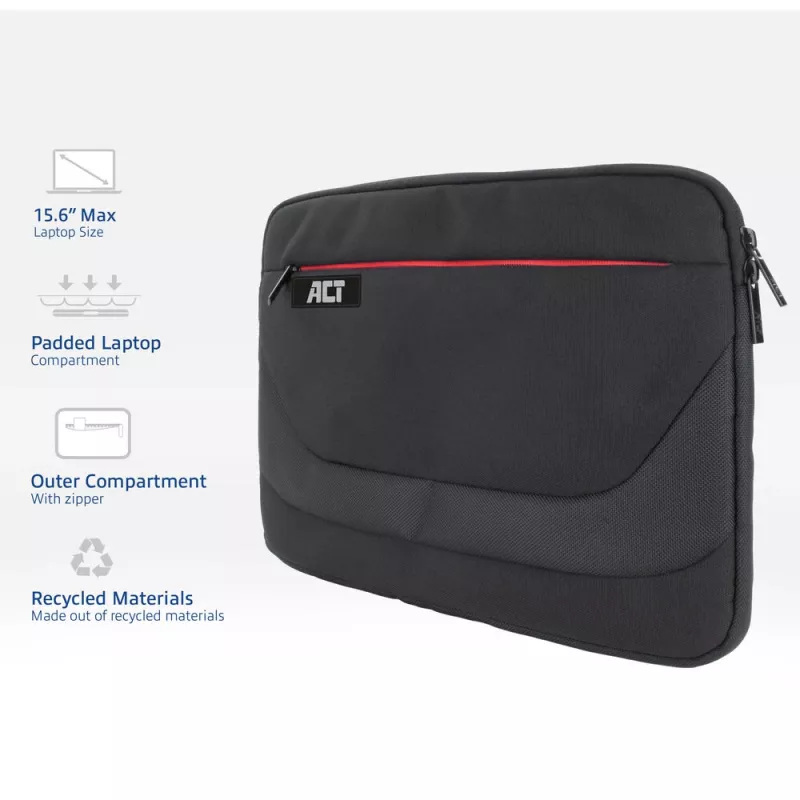 Funda para portátil ACT Suburb 15,6