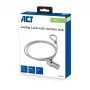 Candado para portátil ACT AC9015 candado de combinación Plata