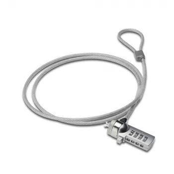 Candado para portátil ACT AC9015 candado de combinación Plata