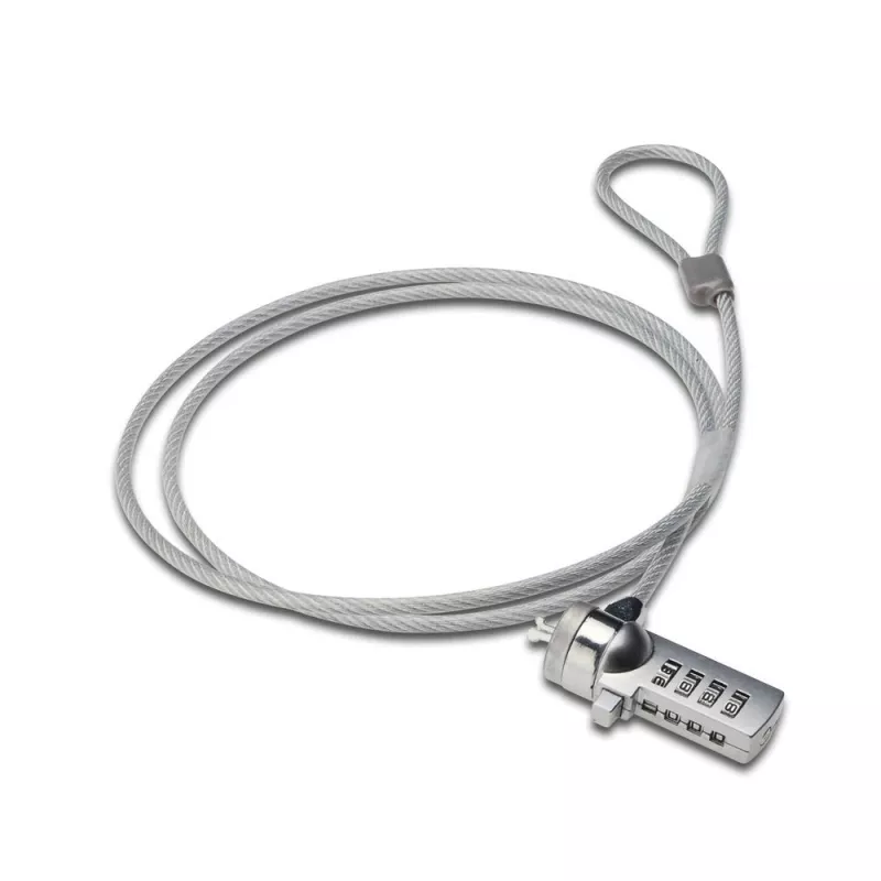 Candado para portátil ACT AC9015 candado de combinación Plata