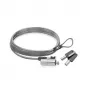 Candado para portátil ACT AC9030 metálico llave redonda cable de 2 m