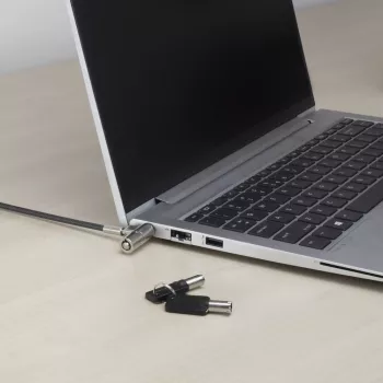 Candado para portátil ACT AC9030 metálico llave redonda cable de 2 m