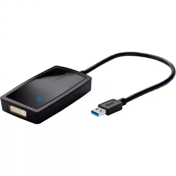 Adaptador gráfico USB Targus USB 3.0 SuperSpeed Multi Video 2048 x 1152 píxeles Negro