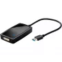 Adaptador gráfico USB Targus USB 3.0 SuperSpeed Multi Video 2048 x 1152 píxeles Negro
