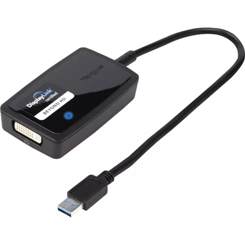 Adaptador gráfico USB Targus USB 3.0 SuperSpeed Multi Video 2048 x 1152 píxeles Negro