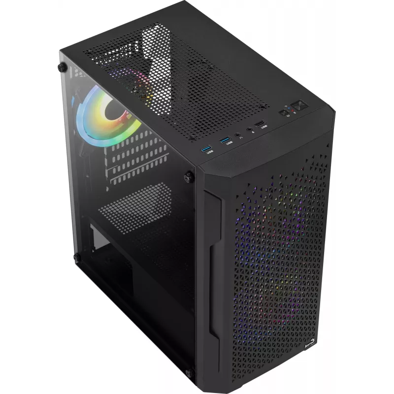 Aerocool Trinity Mini Mini Tower Negro
