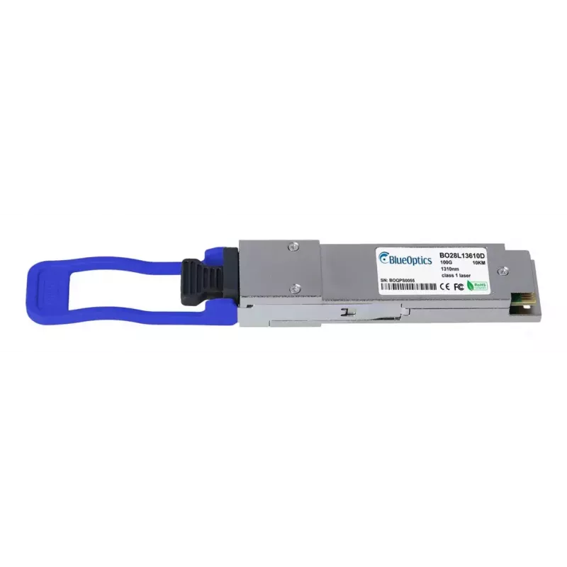 Módulo transceptor de fibra óptica BlueOptics ACM762-10000S-BO QSFP28 LC