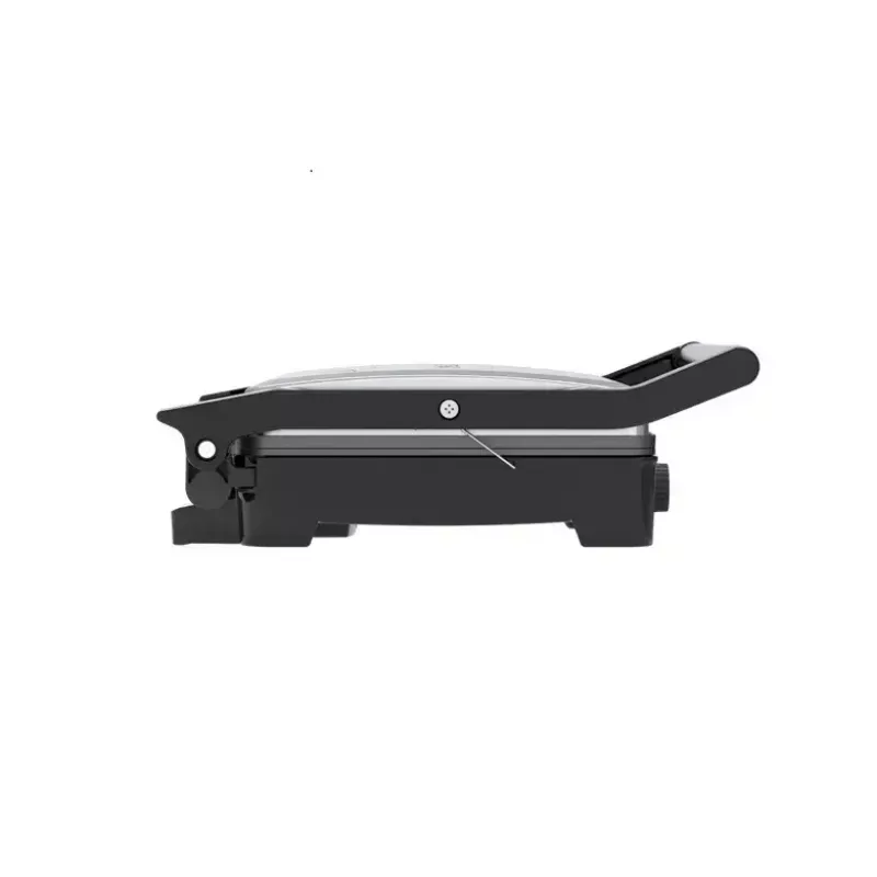 Parrilla de contacto AENO EG2 — 2000 W, rectangular, acero inoxidable/negro, 345×327 mm