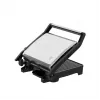 Parrilla de contacto AENO EG2 — 2000 W, rectangular, acero inoxidable/negro, 345×327 mm