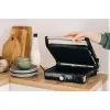 Parrilla de contacto AENO EG2 — 2000 W, rectangular, acero inoxidable/negro, 345×327 mm