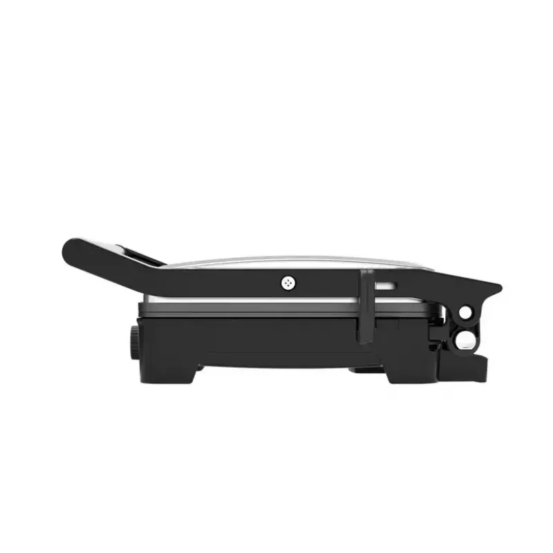 Parrilla de contacto AENO EG2 — 2000 W, rectangular, acero inoxidable/negro, 345×327 mm