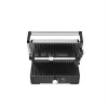 Parrilla de contacto AENO EG2 — 2000 W, rectangular, acero inoxidable/negro, 345×327 mm