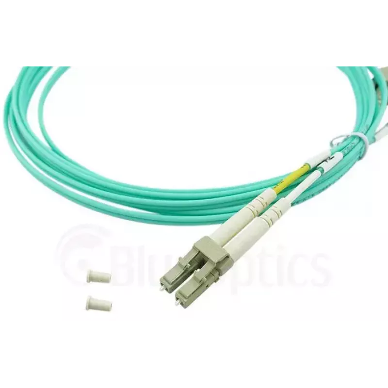 Cable de fibra óptica InfiniBand BlueOptics AJ837A-BO 15 m LC turquesa