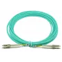 Cable de fibra óptica InfiniBand BlueOptics AJ838A-BO 30 m 2x LC OM3