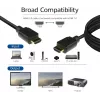 ACT Cable HDMI Premium certificado de alta velocidad de 0,5 metros v2.0 HDMI-A conector macho - HDMI-A conector macho