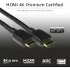 ACT Cable HDMI de alta velocidad Premium certificado de 2 metros v2.0 HDMI-A conector macho – HDMI-A conector macho