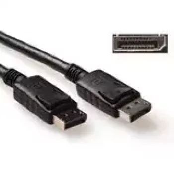 Cable DisplayPort conector macho-conector macho ACT AK3980 2 metros pin de corriente 20 conectado