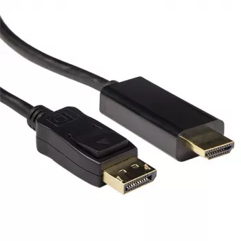 Adaptador de cable de vídeo ACT AK3992 5m DisplayPort a HDMI negro