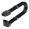 Cable Akasa G-Nexus PX16 12+4-pin negro 0,3 m