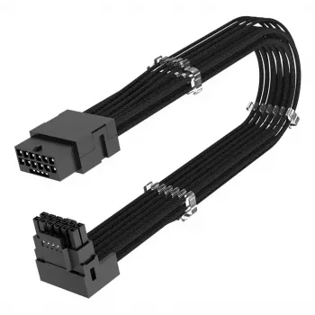 Cable Akasa G-Nexus PX16 12+4-pin negro 0,3 m