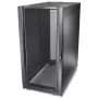 APC NetShelter SX, carcasa de rack para servidores, 24U, embalaje resistente a impactos, 567 kg, Negro, 1200H x 600W x 1070D mm