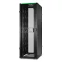 APC NetShelter SX rack para servidores Gen 2, 48U, 2258H x 750W x 1070D mm, con paneles laterales, Negro